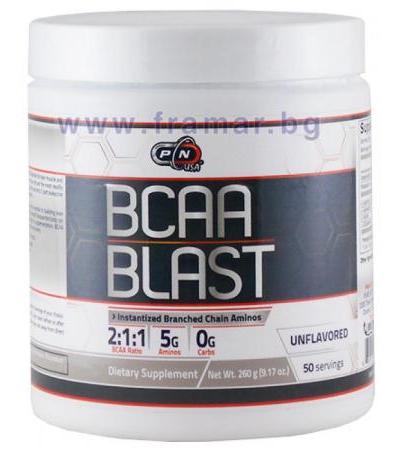ПЮР НУТРИШЪН BCAA БЛАСТ прах 260 гр.