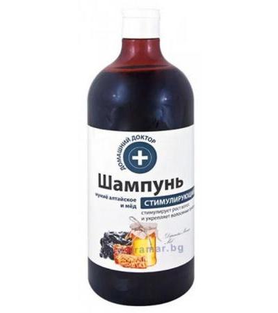 ДОМАШЕН ДОКТОР СТИМУЛИРАЩ ШАМПОАН С АЛТАЙСКО МУМИО И МЕД 1 л.