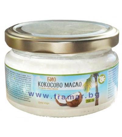 КОКОСОВО МАСЛО БИО 200 мл. БИО ЕФЕ