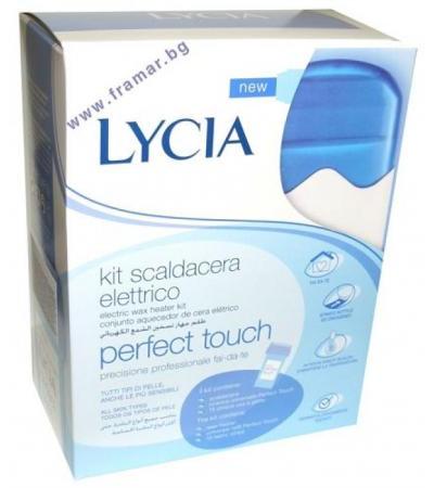 ЛИЧИЯ КОМПЛЕКТ ЗА ДЕПИЛАЦИЯ С ТОПЪЛ ВОСЪК PERFECT TOUCH