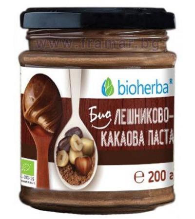 БИОХЕРБА БИО ЛЕШНИКОВО - КАКАОВА ПАСТА 250 гр.