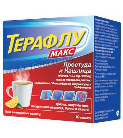 ТЕРАФЛУ МАКС саше * 10