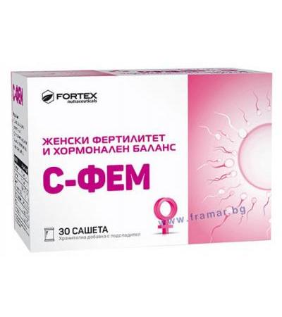 С - ФЕМ саше * 30 ФОРТЕКС