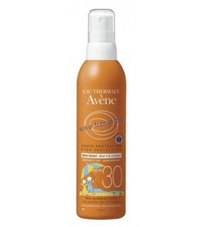 АВЕН СЛЪНЦЕЗАЩИТЕН СПРЕЙ ЗА ДЕЦА SPF 30 200 мл
