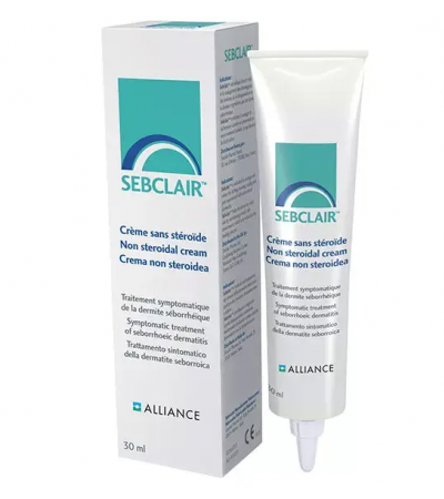 Alliance Pharma Sebclair Crème Apaisante Anti-Démangeaisons Sans Stéroïde 30ml