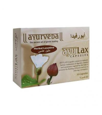 Ayurveda Ayulax Herbal Capsules 30 Caps
