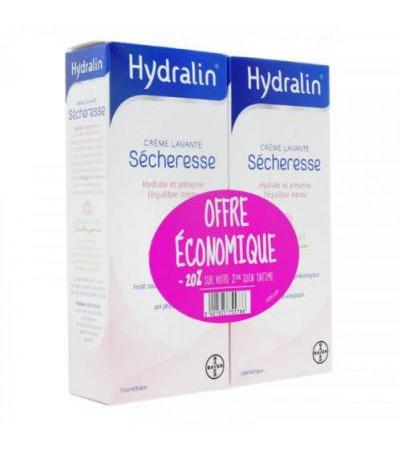 HYDRALIN SECHERESSE Intimate Cleansing Cream - Set of 2x200ml
