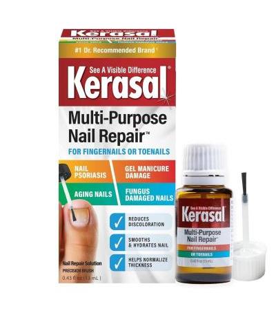 Kerasal Multi-Purpose Nail Repair Solution for Fingernails & Toenails BRAND NEW