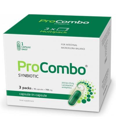 ProCombo Prеbiotic & Prоbiotic for Gut Health 200 Billion CFU, 30 Capsules