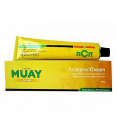 Тайский разогревающий крем для спортсменов Muay, 100 г
