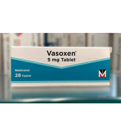 Vasoxen 5 mg Nebivolol 28 tablet