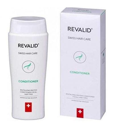 REVALID Revitalizing protein conditioner soft shiny and supple with oat extract wheat protein and panthenol B5 250ml