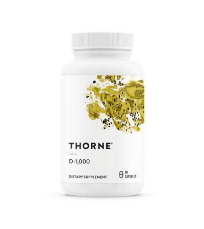 Thorne Vitamin D-1,000 90 Capsules